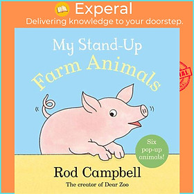 Sách - My Stand Up Farm Animals by Rod Campbell (UK edition, boardbook)