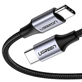 Mua Cáp sạc và truyền dữ liệu từ máy tính ra điện thoại màu xám đen US261 Ugreen 50149  50150  50151  50152 Type C 2.0 Hàng Chính Hãng
