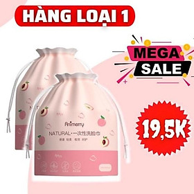 Mua Khăn mặt khô dùng 1 lần Cuộn tẩy trang  lau khô  lau ướt giấy cotton lau mặt dùng một lần Animerry Nội địa trung