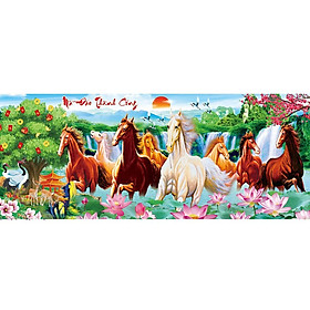 Mua tranh thêu chữ thập Mã đáo thành công - LV3107