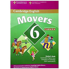 Hình ảnh sách Cambridge Young Learner English Test Movers 6: Student Book