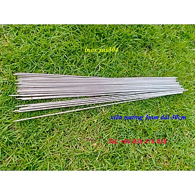 Mua  Combo 20 Que xiên  nướng cá  tôm  nướng thịt bằng inox sus304 đường kính 3mm dài 30cm - dùng trọn đời không lo gỉ sét