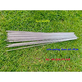 [Combo 20 Que xiên] nướng cá, tôm, nướng thịt bằng inox sus304 đường kính 3mm dài 30cm - dùng trọn đời không lo gỉ sét