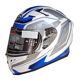 Nón Bảo Hiểm Fullface Yohe 978 (Xám Xanh)