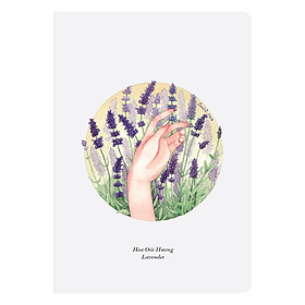 Sổ Tay Mini Monosketch - Hoa Oải Hương (14cm x 9cm)