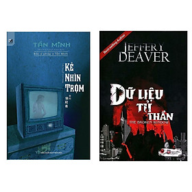 Combo 2 Cuốn Truyện Trinh Thám: Dữ Liệu Tử Thần (Tái Bản 2018) + Serie Bác Sĩ Pháp Y Tần Minh - Kẻ Nhìn Trộm / Bộ Những Cuốn Sách Trinh Thám Gay Gấn Nhất - Tặng Kèm Bookmark Happy Life