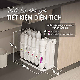 Mua Máy lọc nước để gầm không tủ - Hàng chính hãng Mutosi MP-192