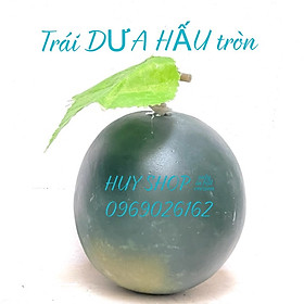 Mua 1 Trái DƯA HẤU (Tròn) nhân tạo trang trí - Trái Cây giả