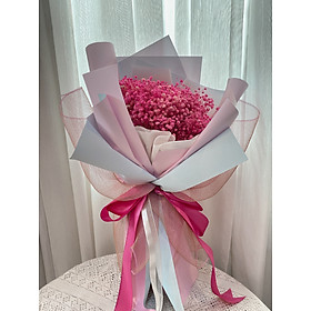 Mua Bó hoa baby hồng khô  hoa làm quà tặng  hoa tặng người yêu  hoa khô baby  bó hoa khô  hoa to  hoa mini