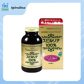 Thực phẩm chức năng Tảo xoắn Spirulina nội địa Nhật Bản 2200 viên