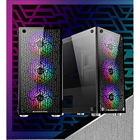 Mua Vỏ máy tính CASE XIGMATEK NYX 3F lắp sẵn 3 fan led -Hàng chính hãng
