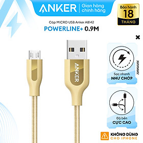Mua Dây Cáp Sạc Micro USB Anker PowerLine+ 0.9m - A81420B1