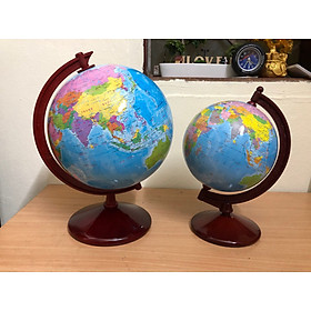 Mô Hình Gỗ 3D Lắp Ráp ROBOTIME ROKR Quả Địa Cầu Luminous Globe ST003   ArtPuzzlevn