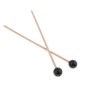 Pair Glockenspiel Xylophone Beaters Mallets Sticks for Percussion Parts