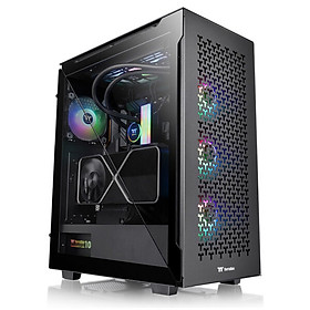 Mua Vỏ Case Thermaltake Divider 500 TG Air Black - Hàng Chính Hãng