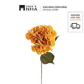 Mua Nhánh hoa cẩm tú cầu nhân tạo nhiều màu cao cấp cỡ lớn - Nhành hoa cẩm tú cầu trang trí  decor 81cm HYDRANGEA