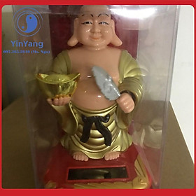 Tượng Phật Di Lặc Gật Gù Để Ban Thần Tài