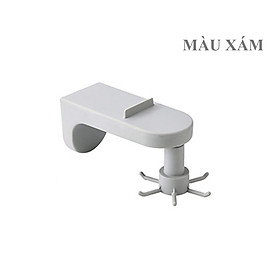 Móc dán tường lớn có thanh đỡ để đồ vật nặng - Dán trần nhà hay kệ tủ - Có thể treo ngược - Chùm móc tròn có nhiều móc con - Màu đen - Màu trắng - Màu xám