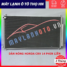 Dàn (giàn) nóng Honda CRV 2014 (phin liền) Hàng xịn Thái Lan (hàng chính hãng nhập khẩu trực tiếp)