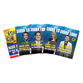 Combo 4 Cuốn Huấn Luyện Kinh Doanh Cùng America Shark Tank(Tặng kèm bút chì Kingbooks)