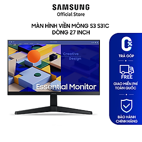 Mua Màn Hình Viền Mỏng Samsung S3 S31C 27Inch LS27C310EAEXXV - Hàng chính hãng