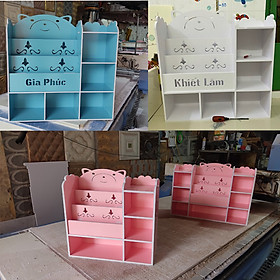 Mua (Khắc tên free) Kệ sách Gấu 3 Nhật Bảo (size nhỡ)