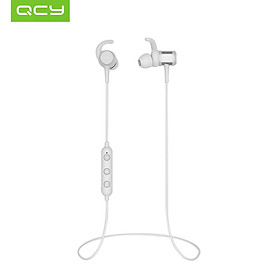 Tai nghe nhét trong âm thanh nổi không dây BT từ tính có điều khiển âm lượng micrô cho di động Android iOS QCY M1c Dual In-ear Earphone