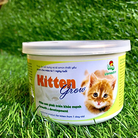 Kitten Grow – Sữa Cao Cấp Dành Cho Mèo Con 1 Ngày Tuổi Trở Lên – An Toàn, KHÔNG Gây Tiêu Chảy – Thuộc Thương Hiệu Uy Tín Chất Lượng Về Chế Phẩm Sinh Học Dùng Trong Chăn Nuôi – KG01