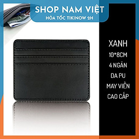 Ví Đựng Thẻ PU 10*8cm 5 Ngăn - Nhỏ Gọn, Tiện Dụng và Thời Trang