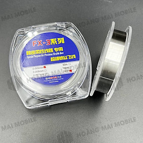 Mua Dây đồng câu mạch FX-3 cỡ 0.009mmx200m tráng bạc