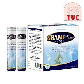 Mua Viên Sủi Shami Xoan - Hỗ Trợ Cải Thiện Các Tình Trạng Viêm Xoang Viêm Mũi Dị Ứng  Chảy Nước Mũi