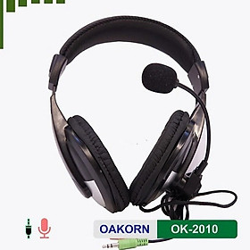 Tai Nghe Headphone OK-2010 Có Mic Full Box Dây Dài 2m