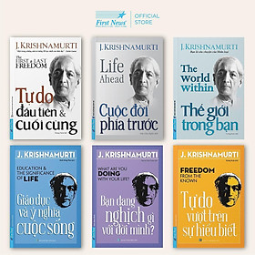 Sách - Combo 6 Cuốn J. Krishnamurti - First News