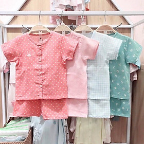 BỘ VẢI XÔ LULLABY CÀI GIỮA CHO BÉ (Sz 6m-4y)