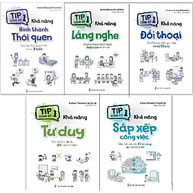 Sách - combo tip công sở 1 (Bộ 5 Cuốn)