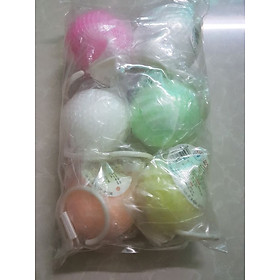 Mua Long não 6 Viên tròn lớn bọc lưới có móc treo