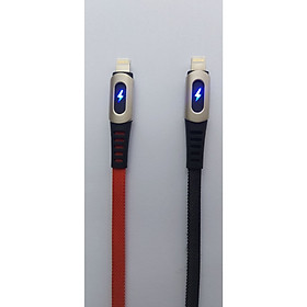 Mua Cáp Sạc Nhanh dù dẹt tự ngát đèn C07 Zabun siêu bền Micro  - Hàng chính hãng