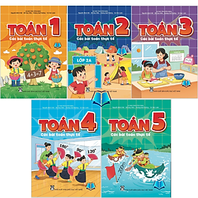 Sách - Toán 1.2.3.4.5 - Các Bài Toán Thực Tế Combo/Lẻ
