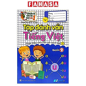Sách - Chuẩn Bị Cho Bé Vào Lớp 1 - Dành Cho Bé 5-6 Tuổi - Tập Đánh Vần Tiếng Việt - Quyển 2