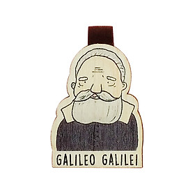 Bookmark gỗ nam châm Galileo Galilei