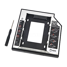 Khay ổ cứng HDD 2 12.7mm SATA 3.0 bằng nhôm tiện lợi