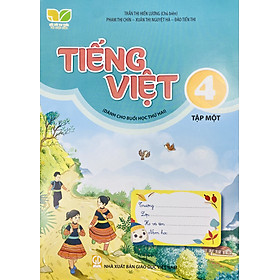 Combo 2 cuốn Tiếng việt lớp 4 tập 1+2 Dành cho buổi học thứ 2 (Kết nối tri thức với cuộc sống)