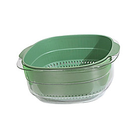 Multi Use Kitchen Fruit Drain Basket Vegetables Washing Bowl Kitchen Gadget