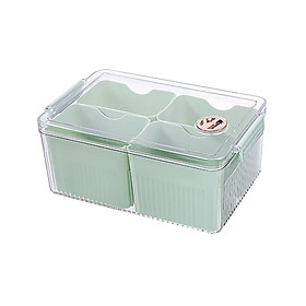 Refrigerators Containers Vented Lids Freshness Green