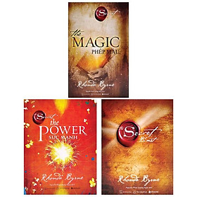 Combo sách the secret - bí mật + the power - sức mạnh + the magic - phép màu - tái bản