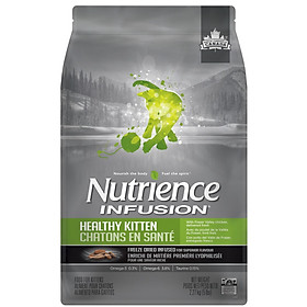 Thức Ăn Hạt Khô Cho Mèo Con Thịt Gà Rau Củ Quả Tự Nhiên NUTRIENCE INFUSION