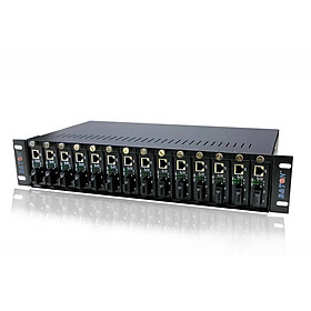 Mua Khung lắp 14 khe cắm Media Converter BTON BT-EF14-D220 - HÀNG CHÍNH HÃNG