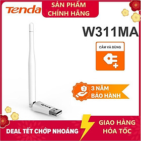 Tenda USB kết nối Wifi W311MA tốc độ 150Mbps 