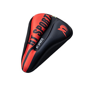 Bọc yên xe đạp thể thao HT-SPORTS bọc silicone dày êm thoáng khí, có phản quang đi đêm tặng kèm bọc mưa