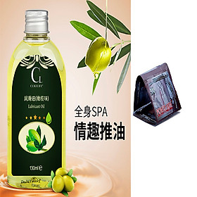Dầu massage body OLIU + Bao Cao Su Powermen